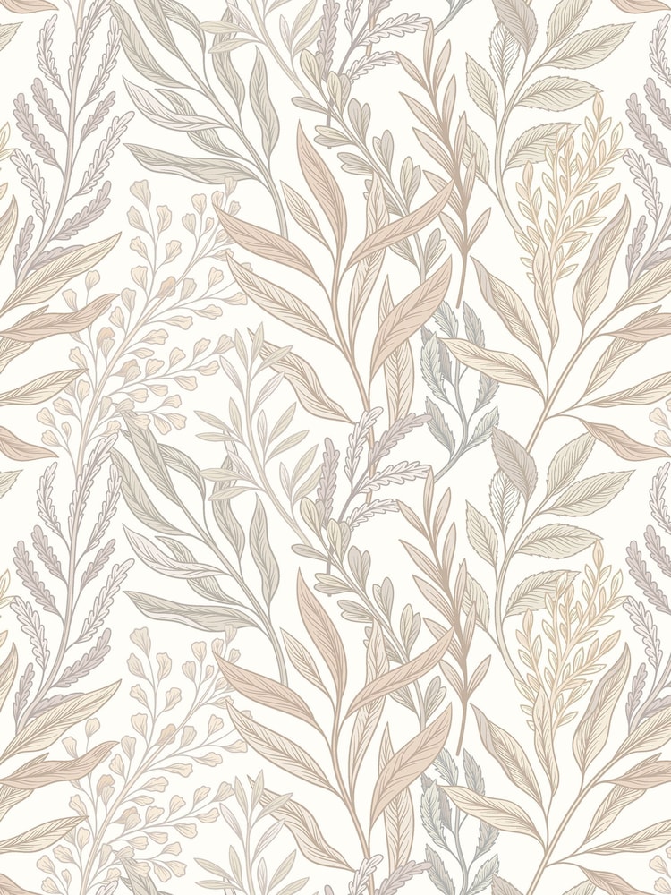 Hoopla Walls Sage Willow Verdant Leaves Wallpaper A4 Sample - Image 1 of 1 Hoopla Walls Sage Willow Verdant Leaves Wallpaper A4 Sample - Image 1 of 1