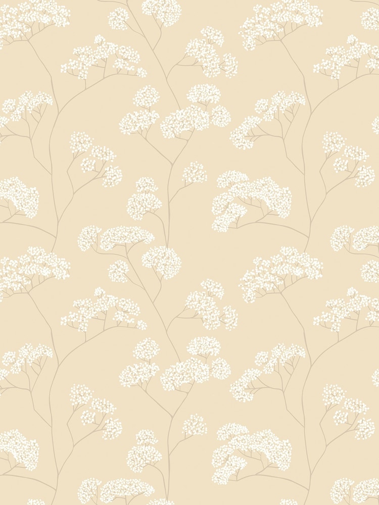 Hoopla Walls Barley Elderflower Trail Wallpaper A4 Sample - Image 1 of 1