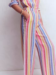 بنطلون كتّان Belgravia من Boden - صورة 2 من 6