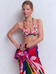 Boden Green Minori Halter Tie Bikini Top - Image 1 of 8