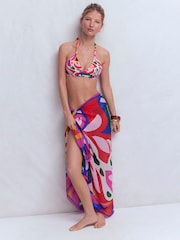 Boden Green Minori Halter Tie Bikini Top - Image 5 of 8