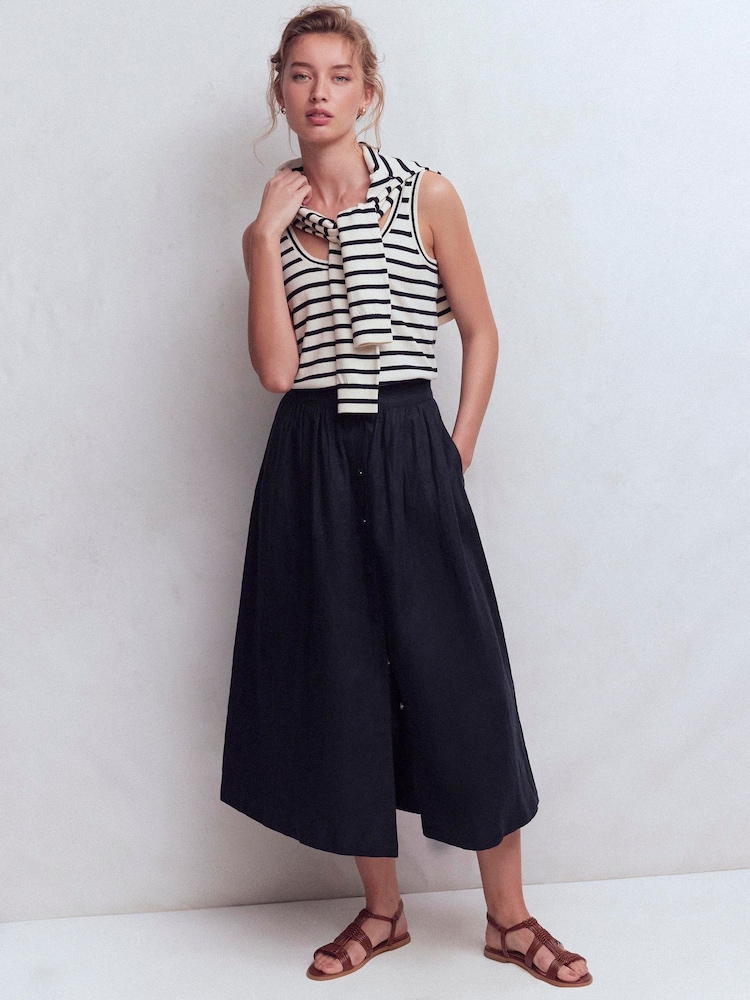 Boden Emma Linen Skirt - Imaginea 1 din 5