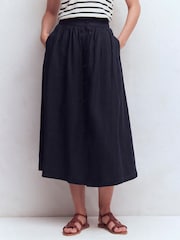 Boden Emma Linen Skirt - Imaginea 2 din 5