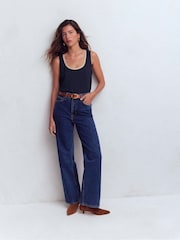 أزرق داكن - سترة ياقة مفتوحة برّاقة من Boden - Image 4 of 6