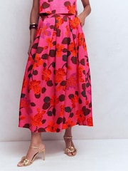 Boden Pink Verity Maxi Skirt - Image 7 of 8
