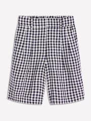 Boden Blue Kensington Linen Shorts - Image 6 of 6