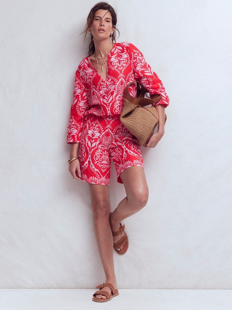 Boden Kensington Linen Shorts - Εικόνα 1 του 6