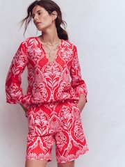 Boden Kensington Linen Shorts - Εικόνα 4 του 6