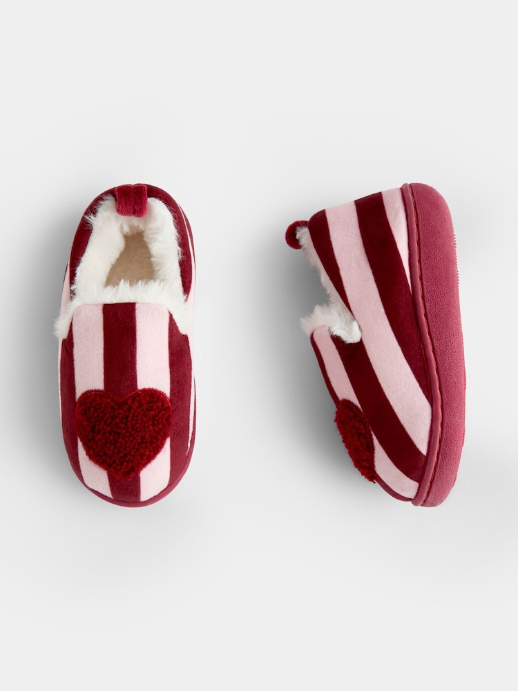 Jojo Maman Bébé Heart Slippers - 4의 이미지 4