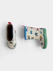 JoJo Maman Bébé Stone Construction Cosy Lined Wellies - Image 4 of 4