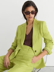 Reiss Green Jodie Suit Jacket - Image 1 of 7