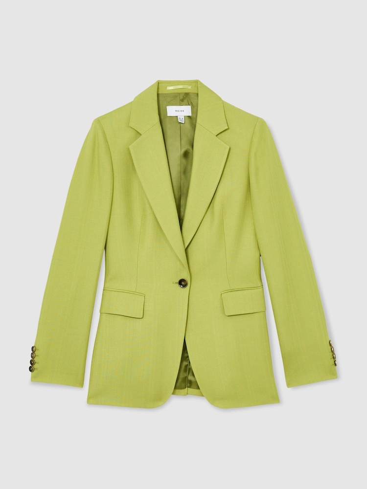 Reiss Green Jodie Suit Jacket - Image 2 of 7