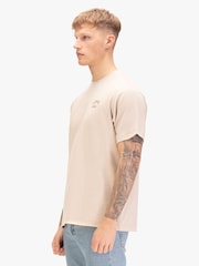 Luke 1977 Cream Drayton Relaxed Fit T-Shirt - Image 3 of 6