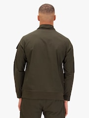 Luke 1977 Green Gran Paradiso Cogne Zip Through Sweatshirt - Image 2 of 7