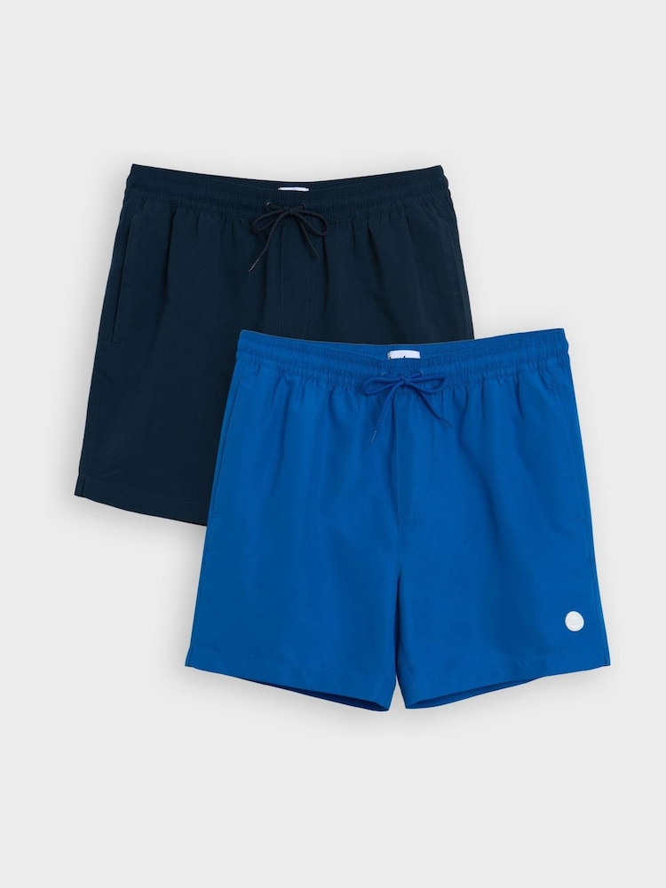 Threadbare Quick Dry Swim Shorts 2 Pack - Bild 1 von 5