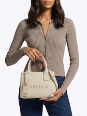 Carvela Cream Lidia Micro Tote Bag - Image 5 of 5