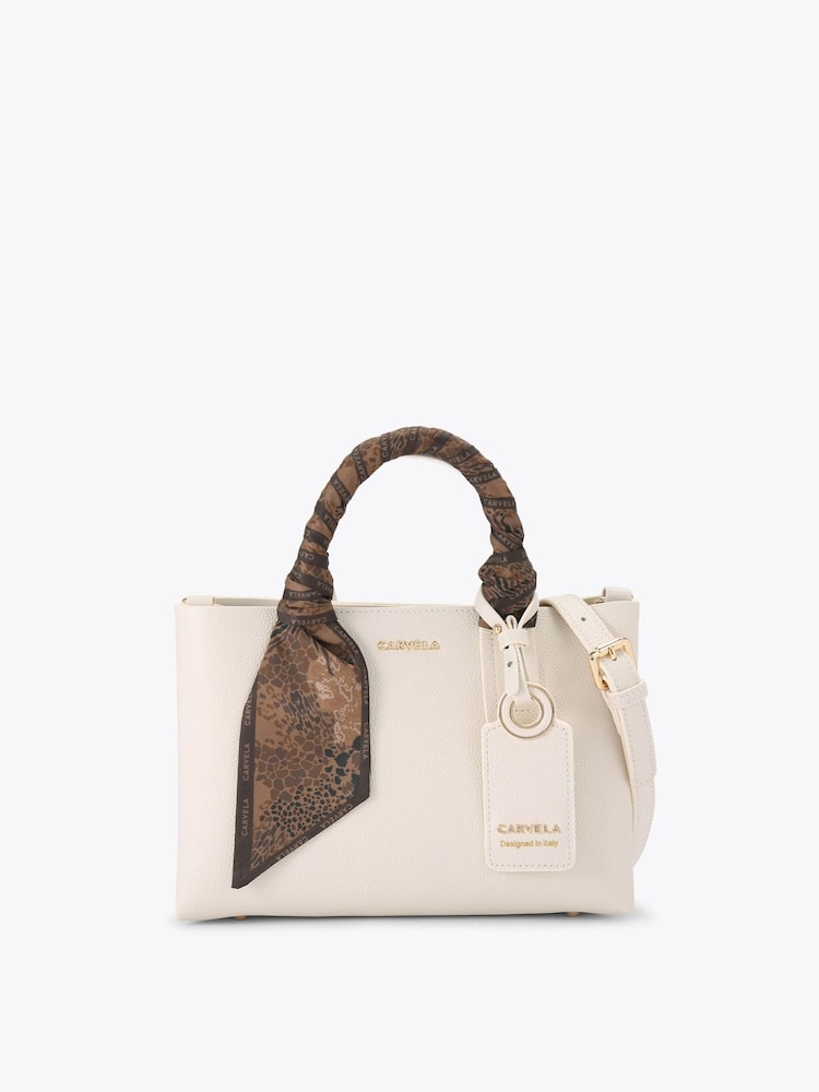 Carvela White Nina Tote Bag - Image 1 of 4