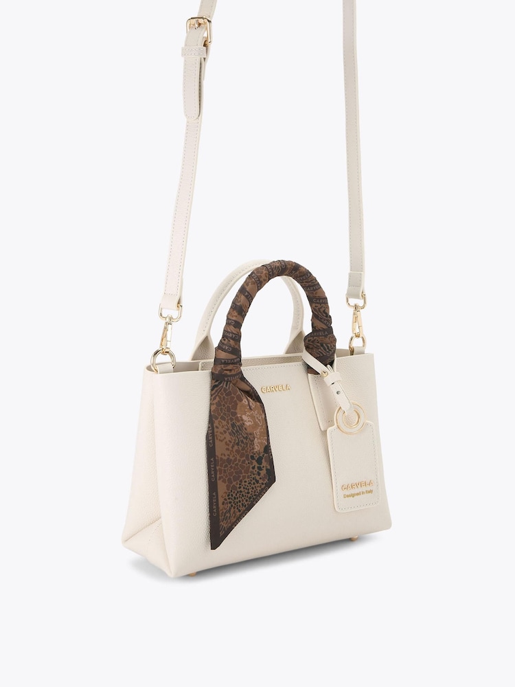 Carvela White Nina Tote Bag - Image 2 of 4