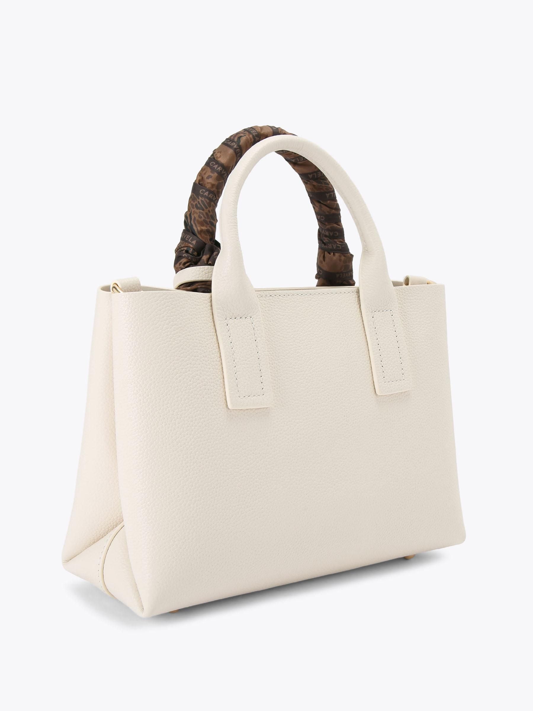 Buy Carvela White Mini Nina Tote Bag from Next USA
