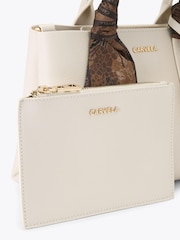 Carvela White Nina Tote Bag - Image 4 of 4