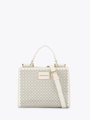 Carvela White Jessica Laser Mini Bag - Image 1 of 4
