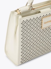 Carvela White Jessica Laser Mini Bag - Image 4 of 4
