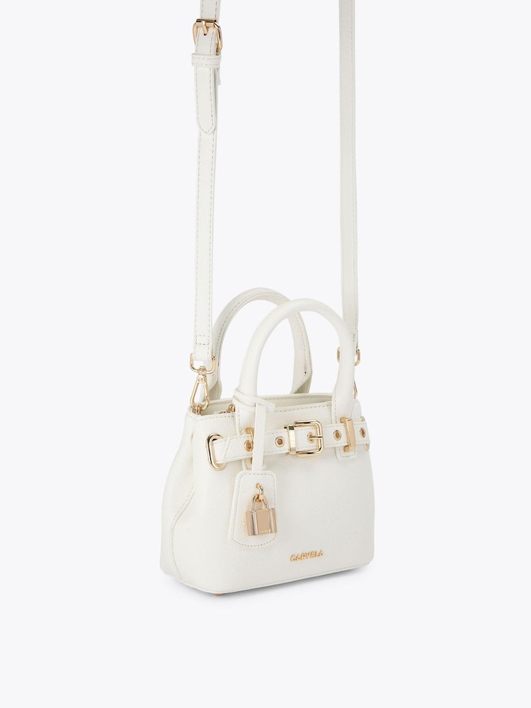 Carvela White Maria Micro Belt Bag - Image 2 of 4 Carvela White Maria Micro Belt Bag - Image 2 of 4