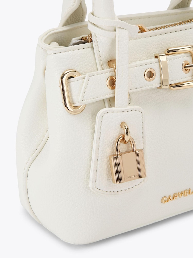 Carvela White Maria Micro Belt Bag - Image 4 of 4 Carvela White Maria Micro Belt Bag - Image 4 of 4