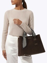 Carvela Brown Medium Nina Tote Bag - Image 5 of 5