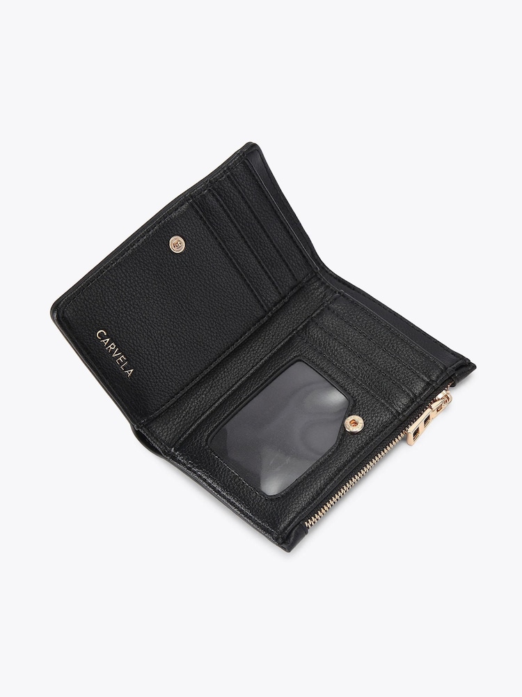 Carvela Black Multi Compartment Purse - Image 4 of 4