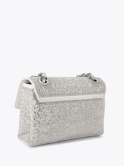 Carvela White Rosa Chain Shoulder Bag - Image 3 of 4