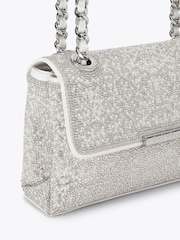 Carvela White Rosa Chain Shoulder Bag - Image 5 of 5