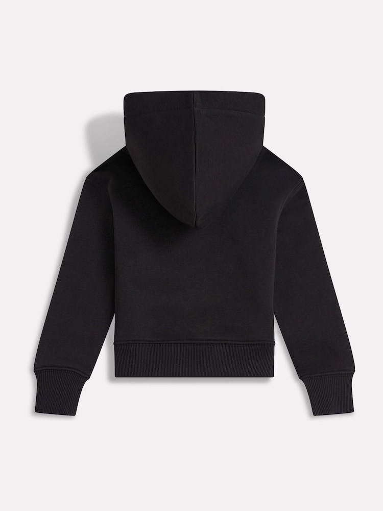 New Balance Black Stacked Logo Hoodie - Image 2 of 3