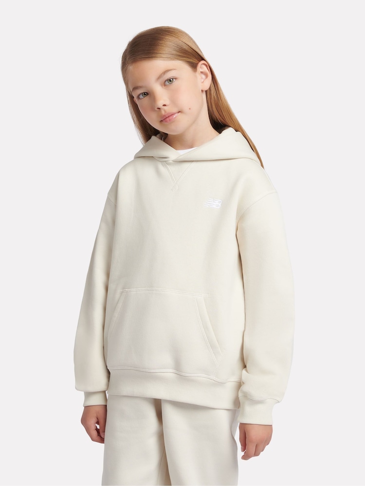 自然 - New Balance 小刷背 Logo 连帽衫 - 9的图像1｝