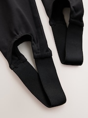 Czarny - Active Balance Stirrup Leggings - Obraz 8 z 9
