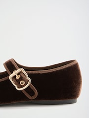 Love & Roses Velvet MaryJane Ballerinas - Պատկեր 6 6-ից