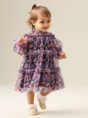 Angel & Rocket Cara Tiered Mesh Dress - 圖片 2/5