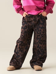 Angel & Rocket Brown Danni Leopard Jeans - Image 1 of 5