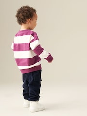 Angel & Rocket Red Declan Stripe Sweatshirt - Image 2 of 3