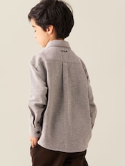 Angel & Rocket Grey Grayson Textured Shirt - Image 2 of 7