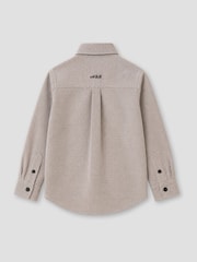 Angel & Rocket Grey Grayson Textured Shirt - Image 7 of 7