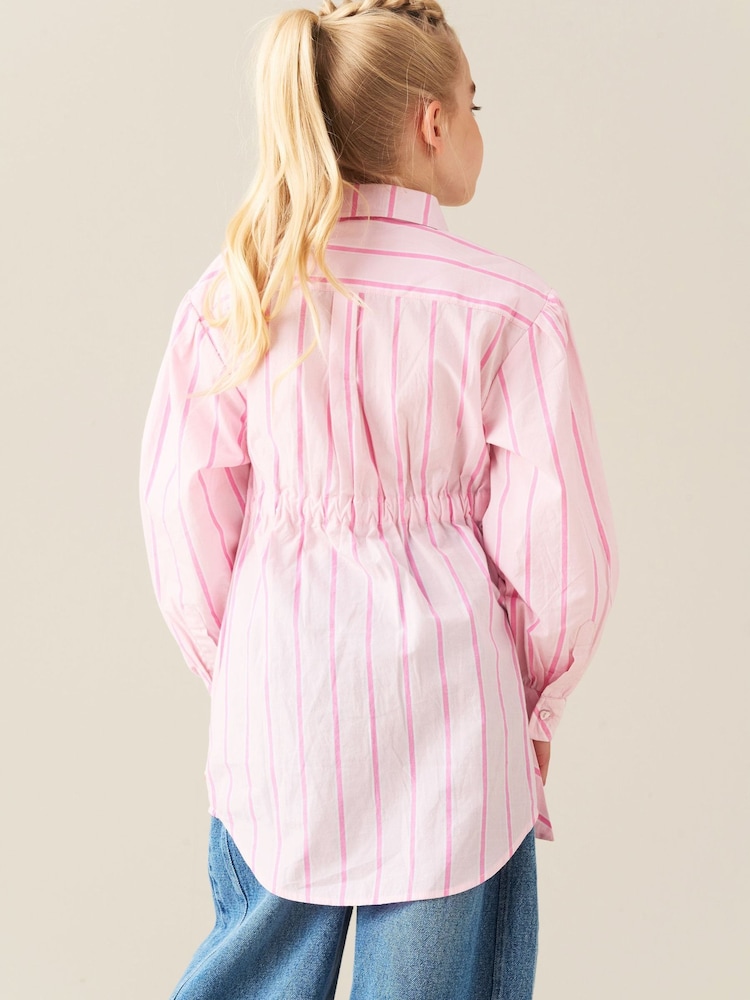 Angel & Rocket Kelsey Stripe Shirt Mini Dress - 画像 2 / 6