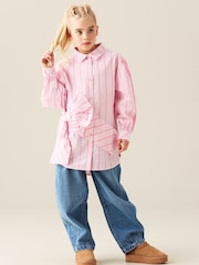 Angel & Rocket Kelsey Stripe Shirt Mini Dress - 画像 3 / 6