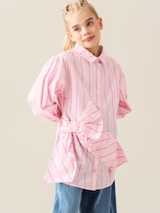 Angel & Rocket Kelsey Stripe Shirt Mini Dress - 画像 4 / 6