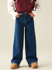 Angel & Rocket Blue Paloma Stretch Denim Heart Pocket Jeans - Image 1 of 6
