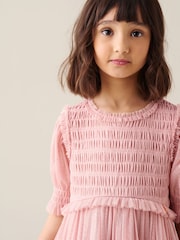 Angel & Rocket Pink Xeni Mesh Dress - Image 2 of 7