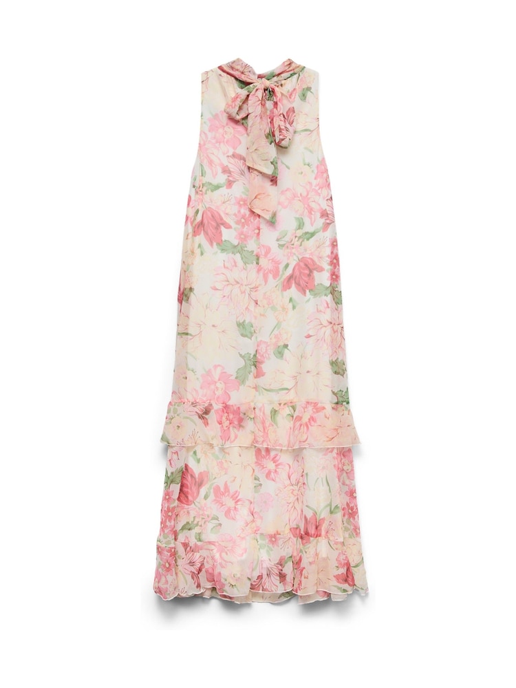 VERO MODA Sleeveless Ruffle High Neck Maxi Dress - Bild 6 von 6