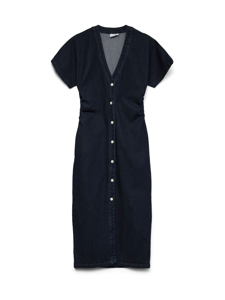 vero moda navy blue dress VERO MODA Evening Dress 'VMEASY JOY' in Navy