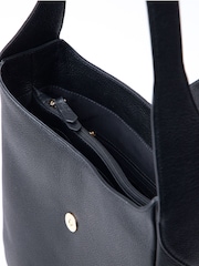 Lakeland Leather Black Dalston Hobo Bag - Image 5 of 7