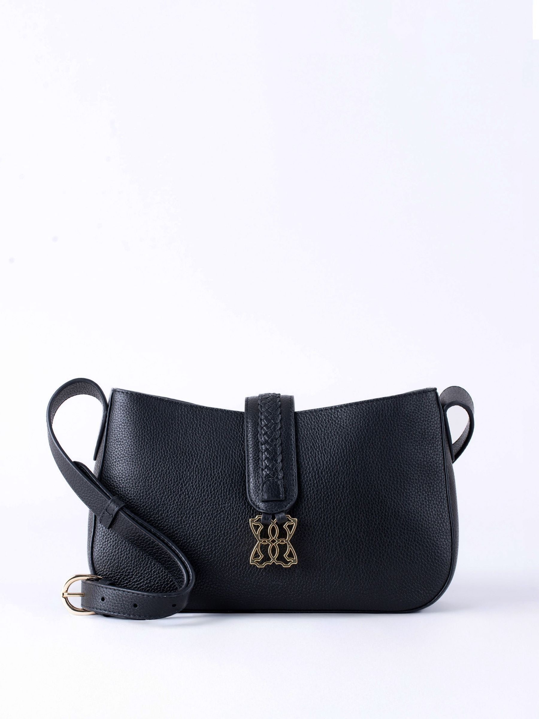 Lakeland Leather Women's 'Dalston' Leather Cross Body Bag in Black - Image 7